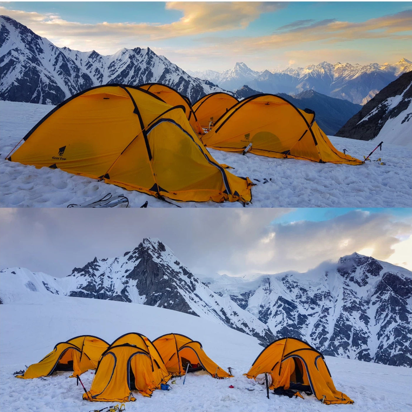 Best 2 Person 4 Season Winter Mountaineering Tent