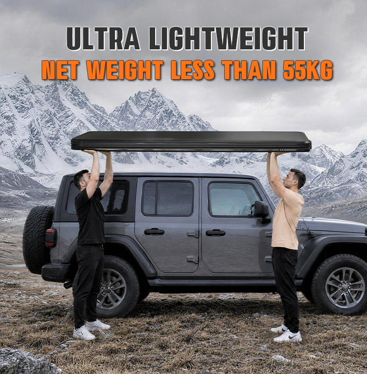 Lumin | Geertop 1‑2 Person Ultra‑Light Super‑Slim Hard Shell Rooftop Tent