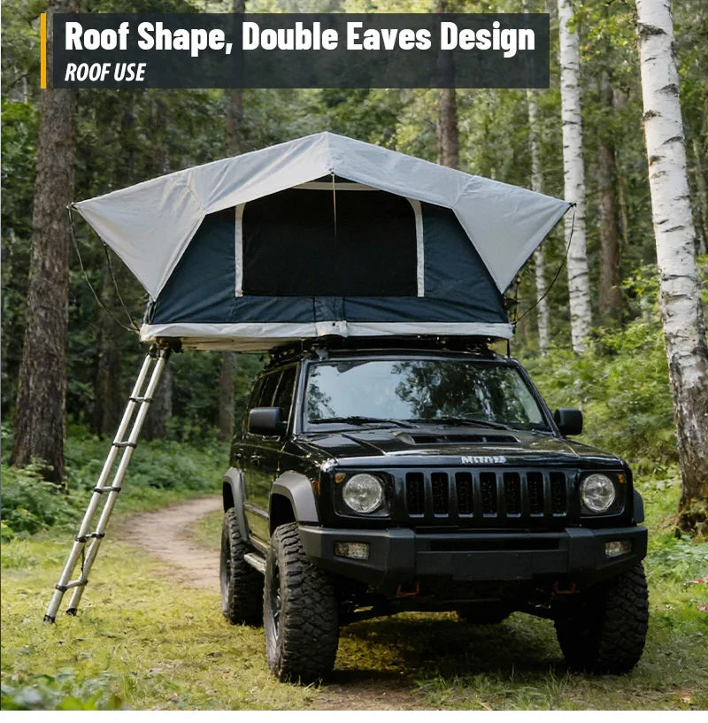 GeerTop Outdoor - ASTRON | 1-2 Person Soft Shell Inflatable Rooftop Tent (SUVS / Jeep / Bronco / Trucks)