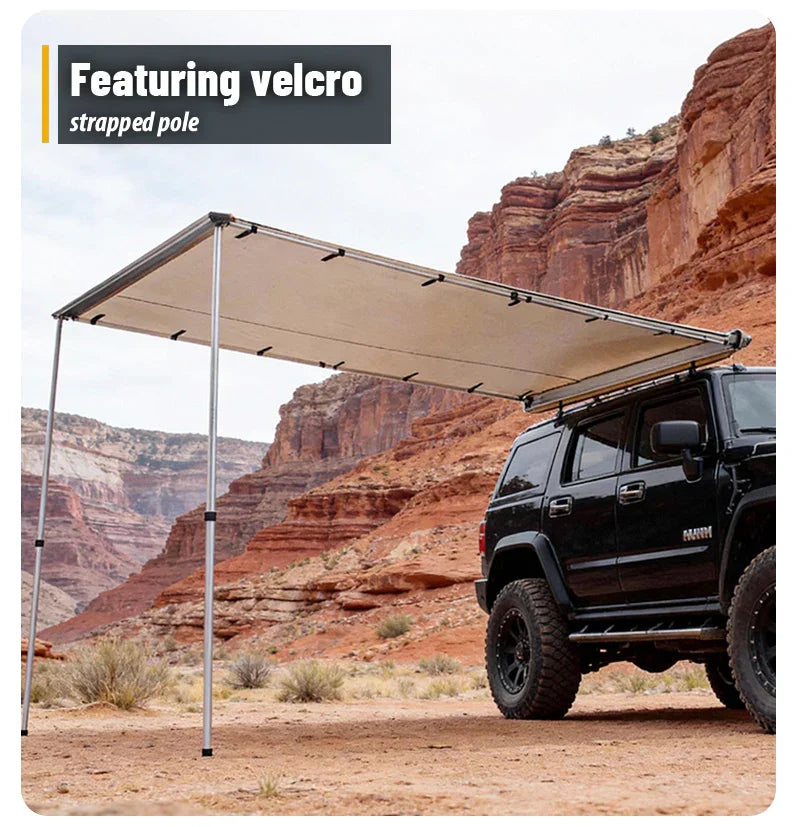 GeerTop Outdoor - NOVA | GeerTop 4×4 Aluminum Universal Retractable Car Side Awning