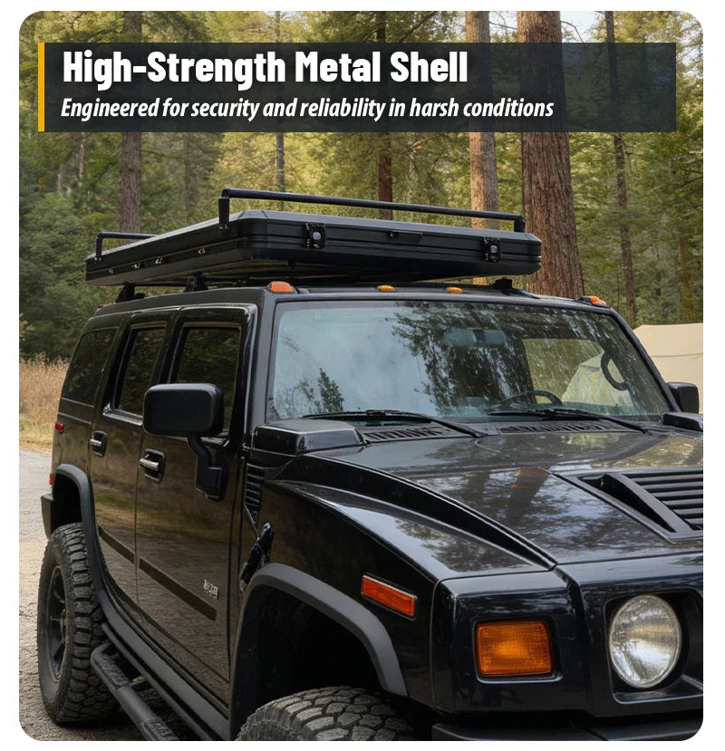 GeerTop Outdoor - HORIZO 3.0 | Geertop SUV Aluminum Hard Shell Rooftop Tent