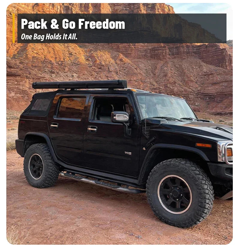 GeerTop Outdoor - ARMOR | GeerTop Aluminum Hardshell Retractable Car Awning
