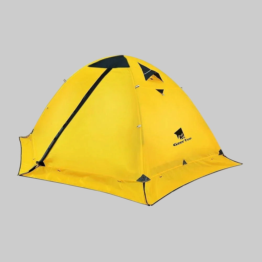 GEERTOP Toproad2 2 Person 4 Season Backpacking Tent - Khaki - GeerTop Outdoor