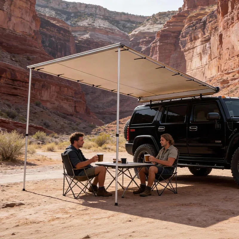 GeerTop Outdoor - NOVA | GeerTop 4×4 Aluminum Universal Retractable Car Side Awning