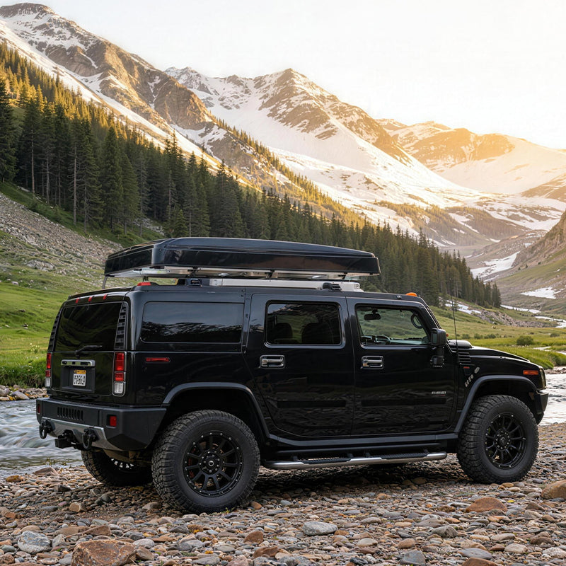 COSMIX | 3-4 Person ABS Side Opening Hard Shell Rooftop Tent