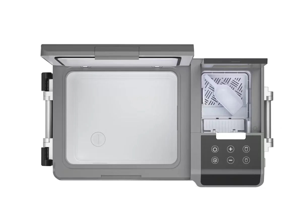 F1 Portable Outdoor Refrigerator/ Ice Maker With Wheel