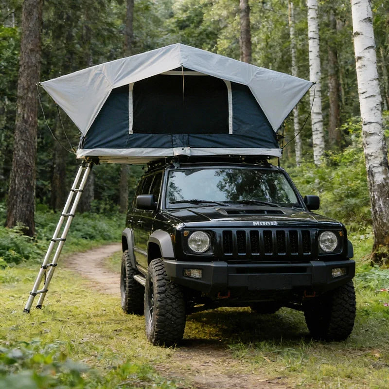 GeerTop Outdoor - ASTRON | 1-2 Person Soft Shell Inflatable Rooftop Tent (SUVS / Jeep / Bronco / Trucks)