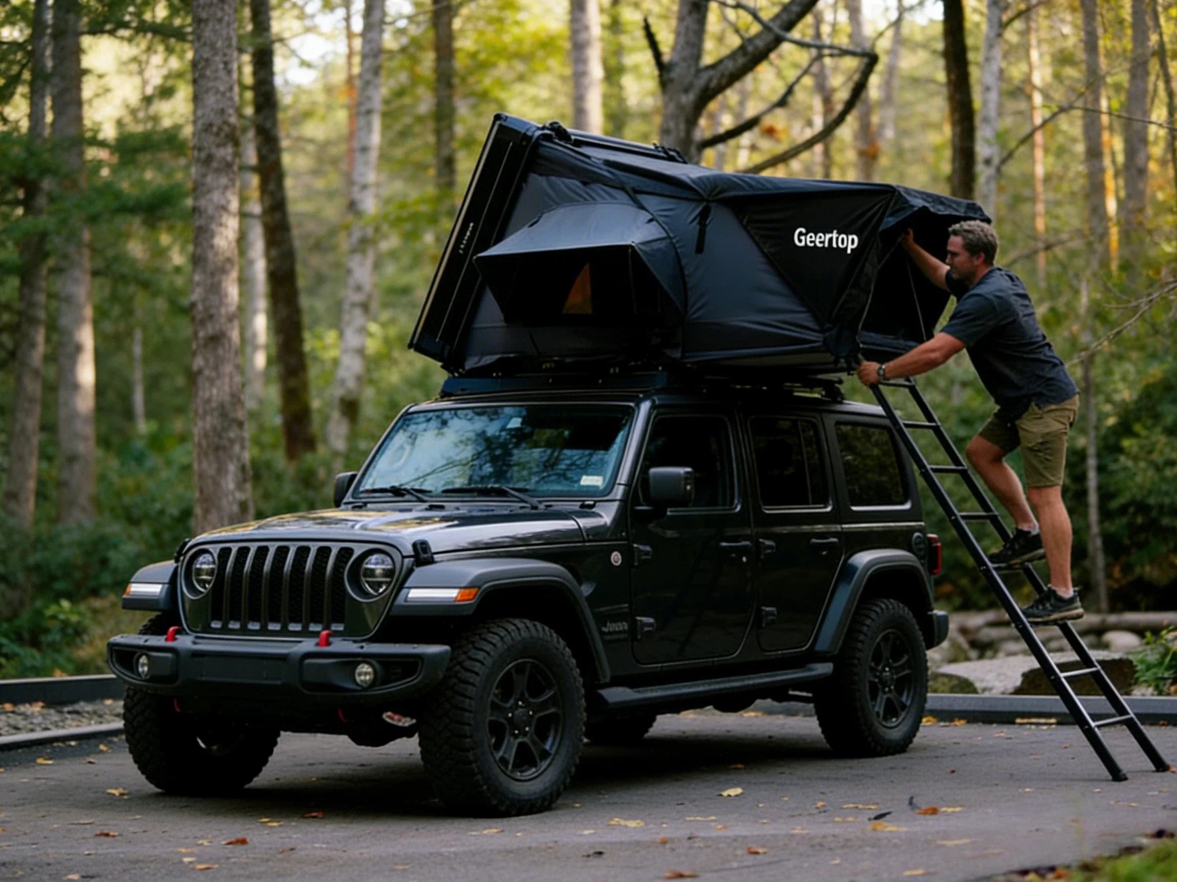 Geertop Hard Shell Car Rooftop Tent