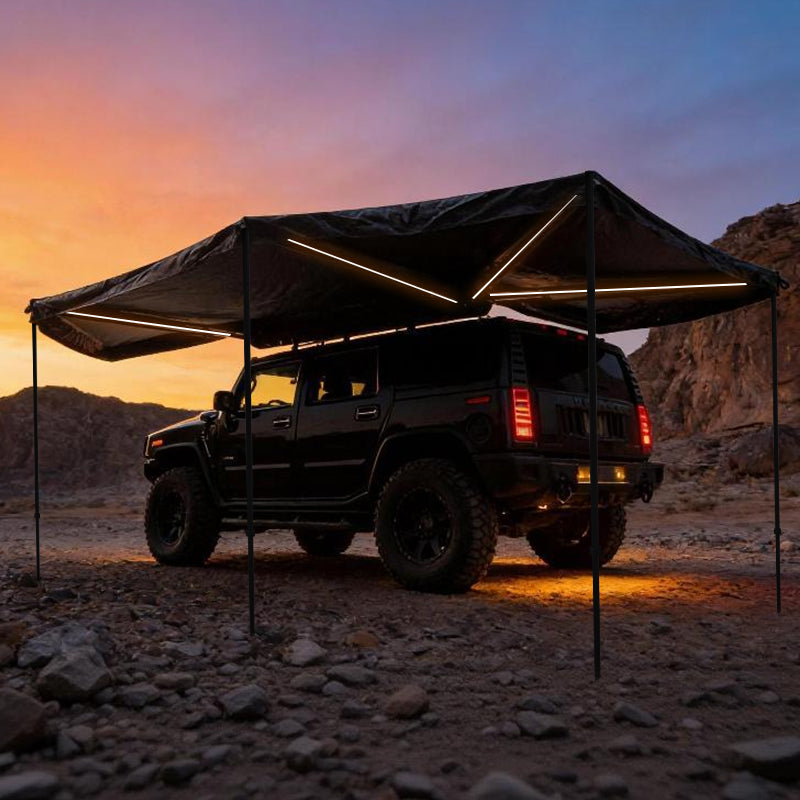 TITAN | Geertop 360 Degree LED Light Car Awning