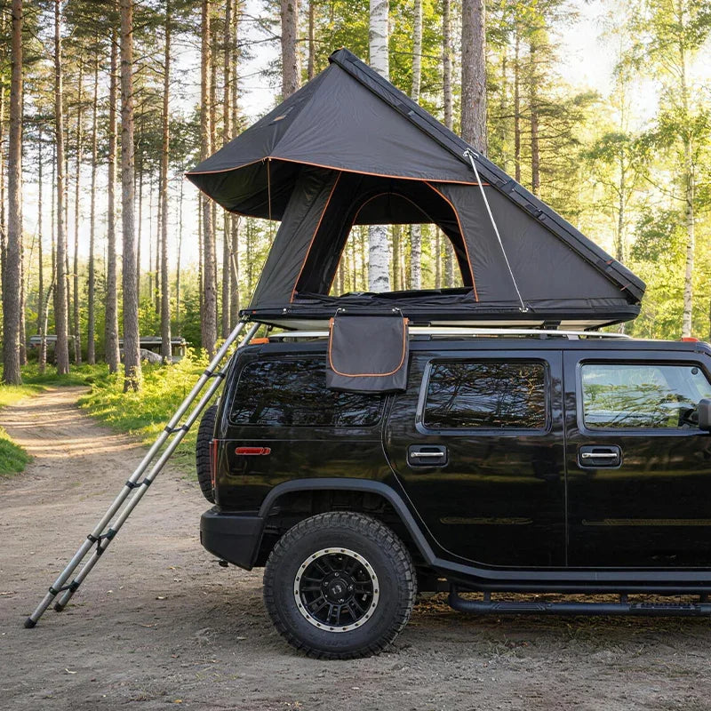 GeerTop Outdoor - HAWK | GeerTop Triangular Aluminum Hard Shell Car Camping SUV Rooftop Tent