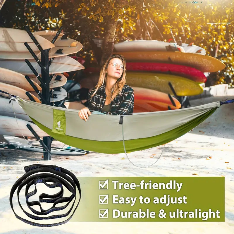 GEERTOP Portable Lightweight Nylon Hammock