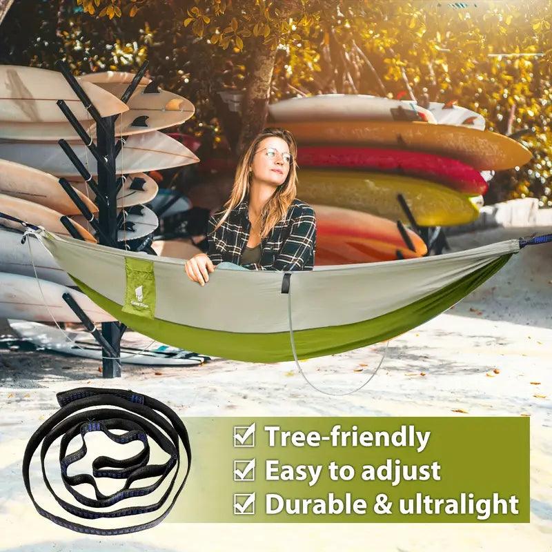GEERTOP Portable Lightweight Nylon Hammock - GeerTop Outdoor