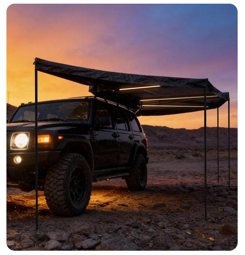 TITAN | Geertop 360 Degree LED Light Car Awning