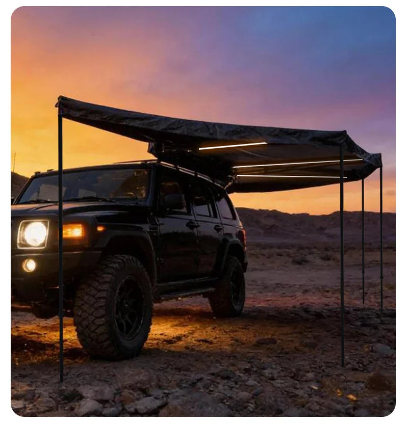 GeerTop Outdoor - TITAN | Geertop 360 Degree LED Light Car Awning