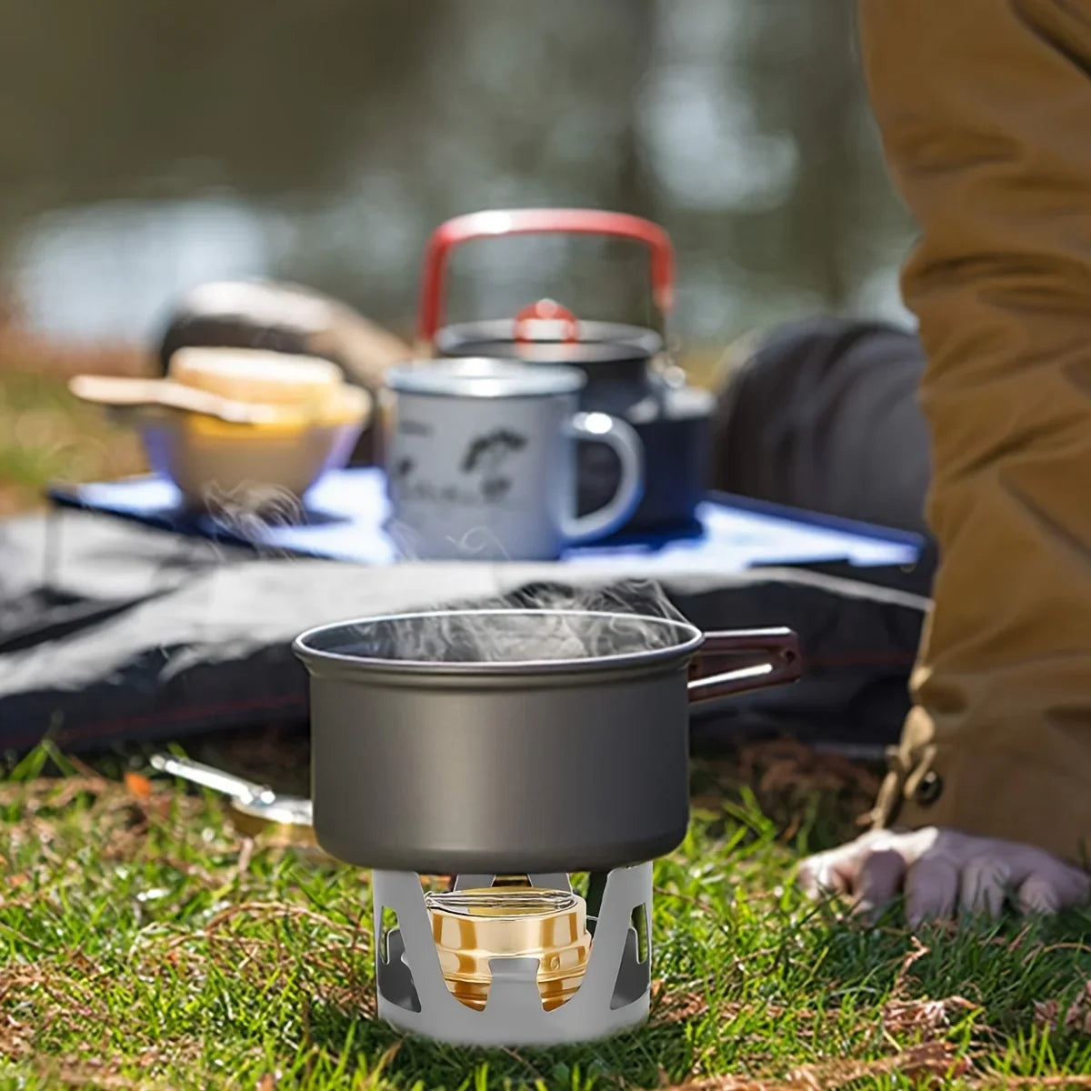 Geertop Ultralight Camping Alcohol Stove