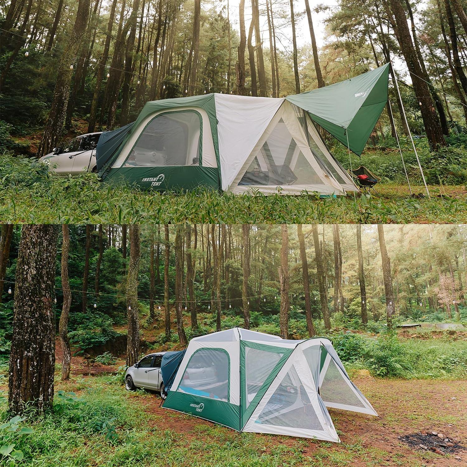 GEERTOP Family Car Camping Tent with Spacious Vestibule - GeerTop Outdoor