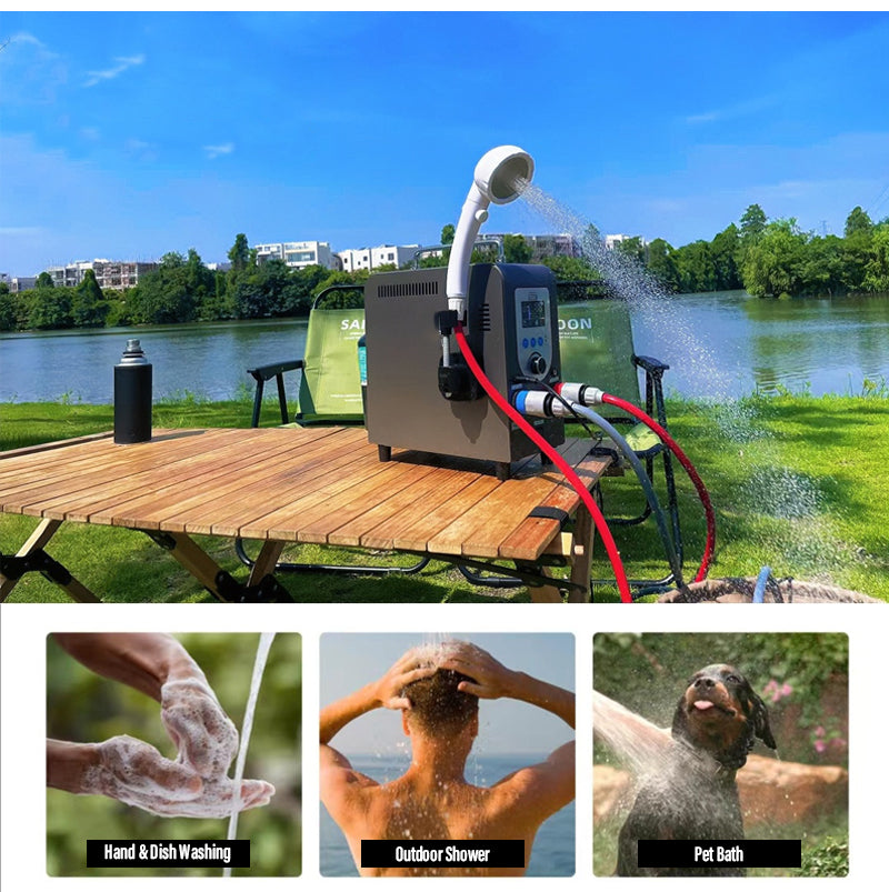 GWH-3 Compact Portable Gas Water Heater