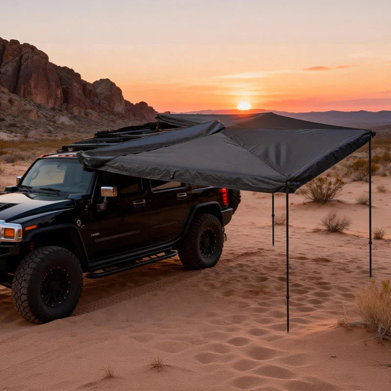 GeerTop Outdoor - VORTEX | GeerTop 270 Degree Car Awning Full Light Shelter With LED