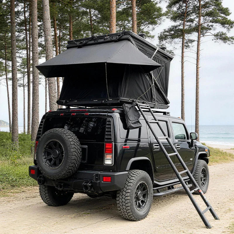 GeerTop Outdoor - ZENITH | 3-4 Person Aluminum Hard Shell Rooftop Tent