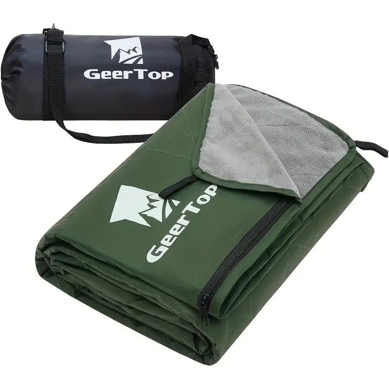 tarp picnic blanket GEERTOP Waterproof Outdoor Blanket