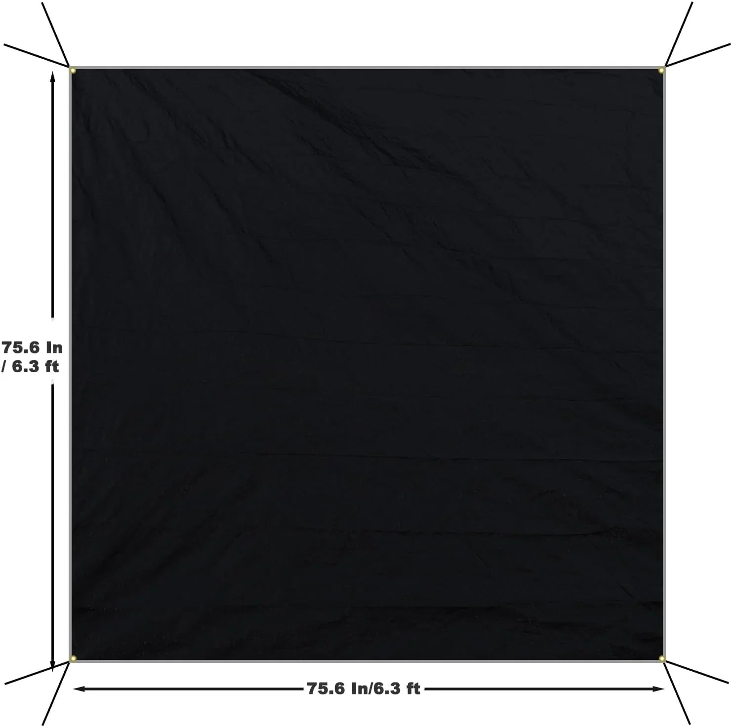 GEERTOP Water-Resistant PE Tent Footprint - GeerTop Outdoor
