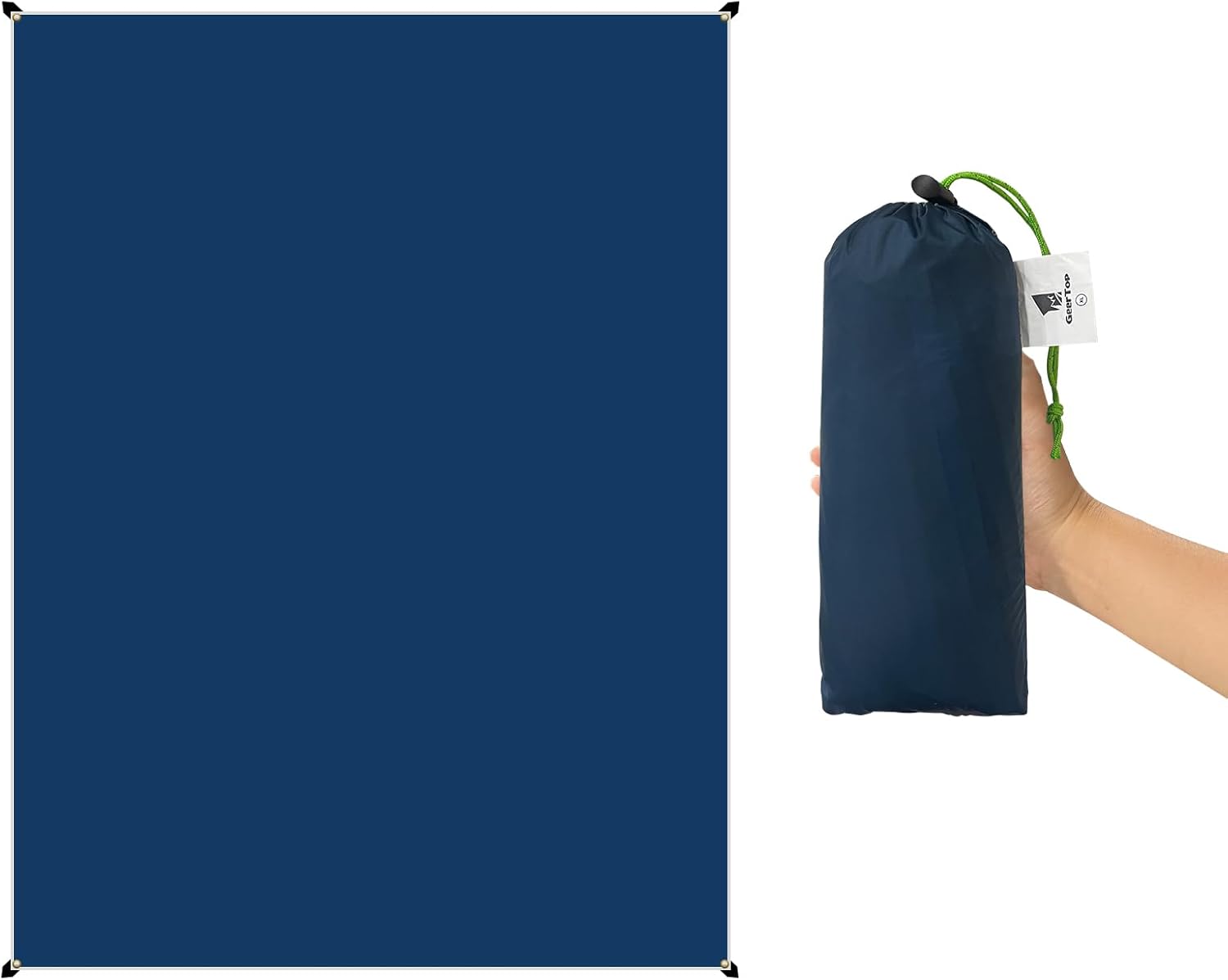 GEERTOP 20D Ultralight Waterproof 2-Person Protective Tarpaulin M/L/XL Size