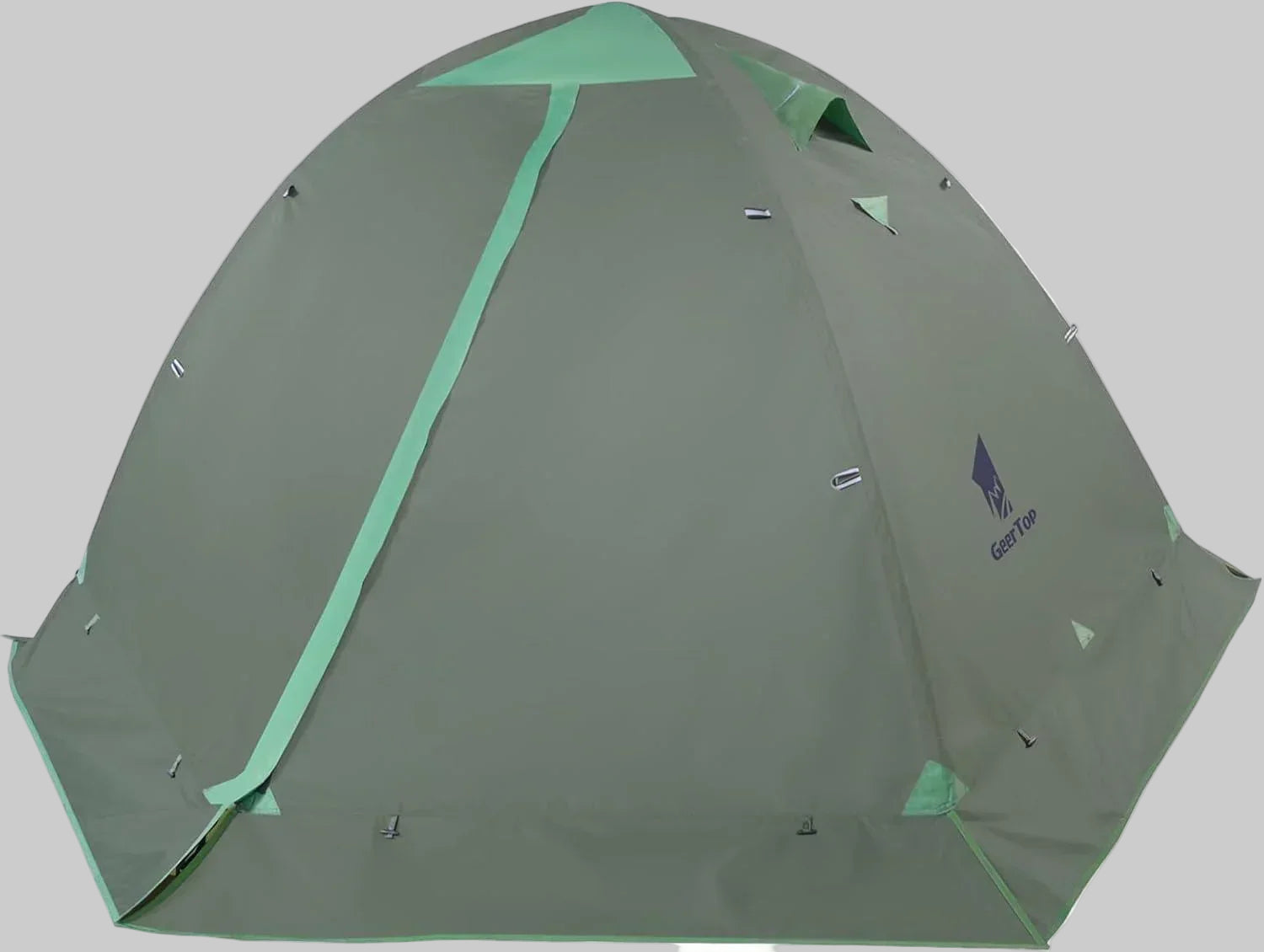 GEERTOP Toproad2 2 Person 4 Season Backpacking Tent - Khaki - GeerTop Outdoor