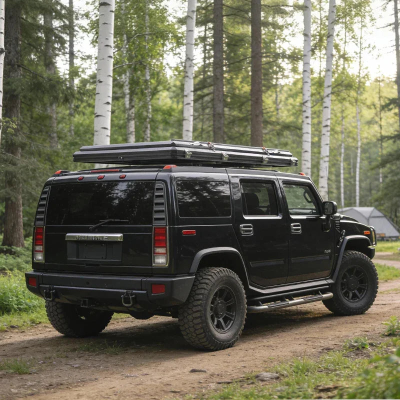 GeerTop Outdoor - SUMMIT | 3-4 Person Aluminum SUV Truck Rooftop Tents