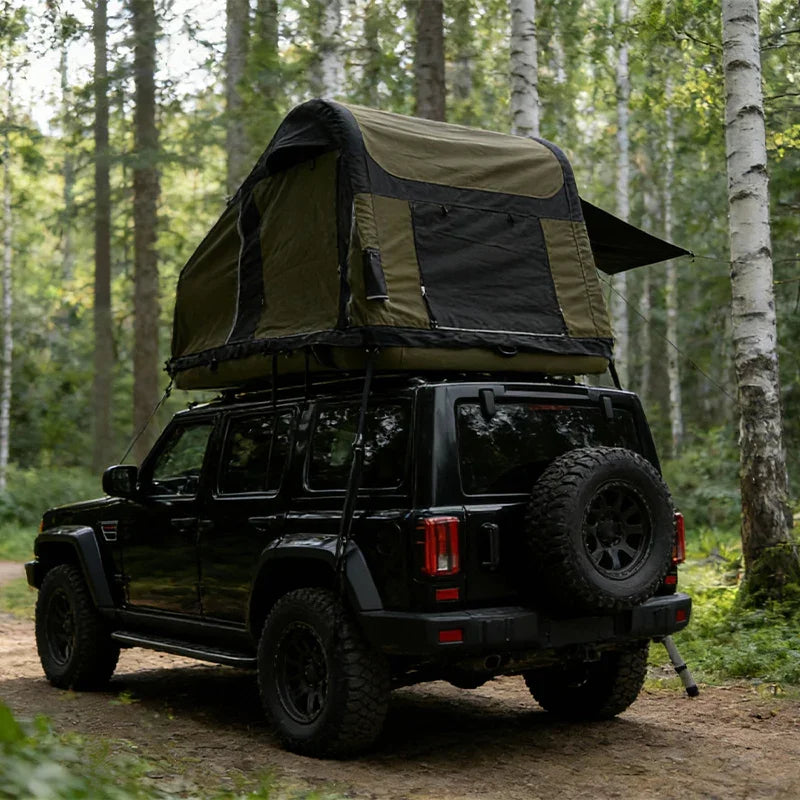 GeerTop Outdoor - NOMAD | 2 In 1 Ultralight Inflatable Rooftop Tent