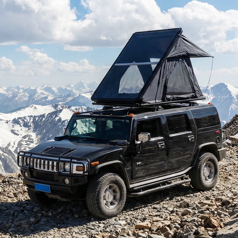 Panoramic Sky-View Lightweight Hard Shell Rooftop Tent