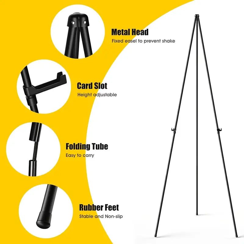GEERTOP 63" Metal Adjustable Art Easel