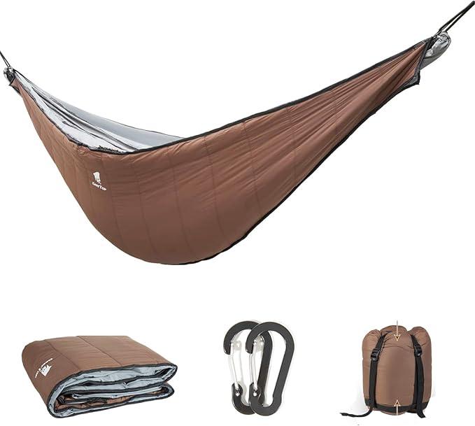 GeerTop Outdoor - GEERTOP 4 Season Single Lightweight Portabl Hammock Sleeping Bag