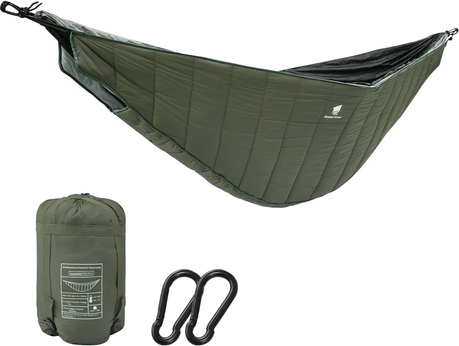 hängematte lightweight GEERTOP 4-Season Double Hammock – Lightweight & All-Weather
