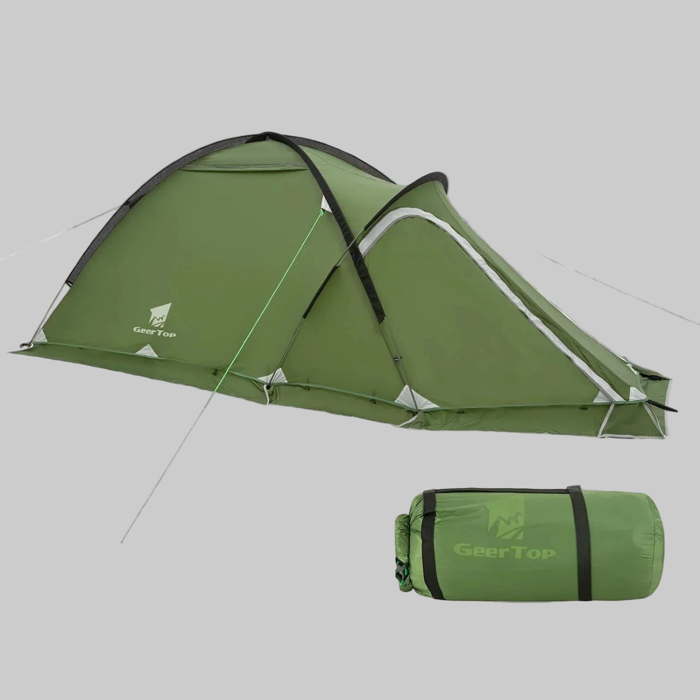 Navigator 2 Person 4 Season Mountaineering Tent - Green