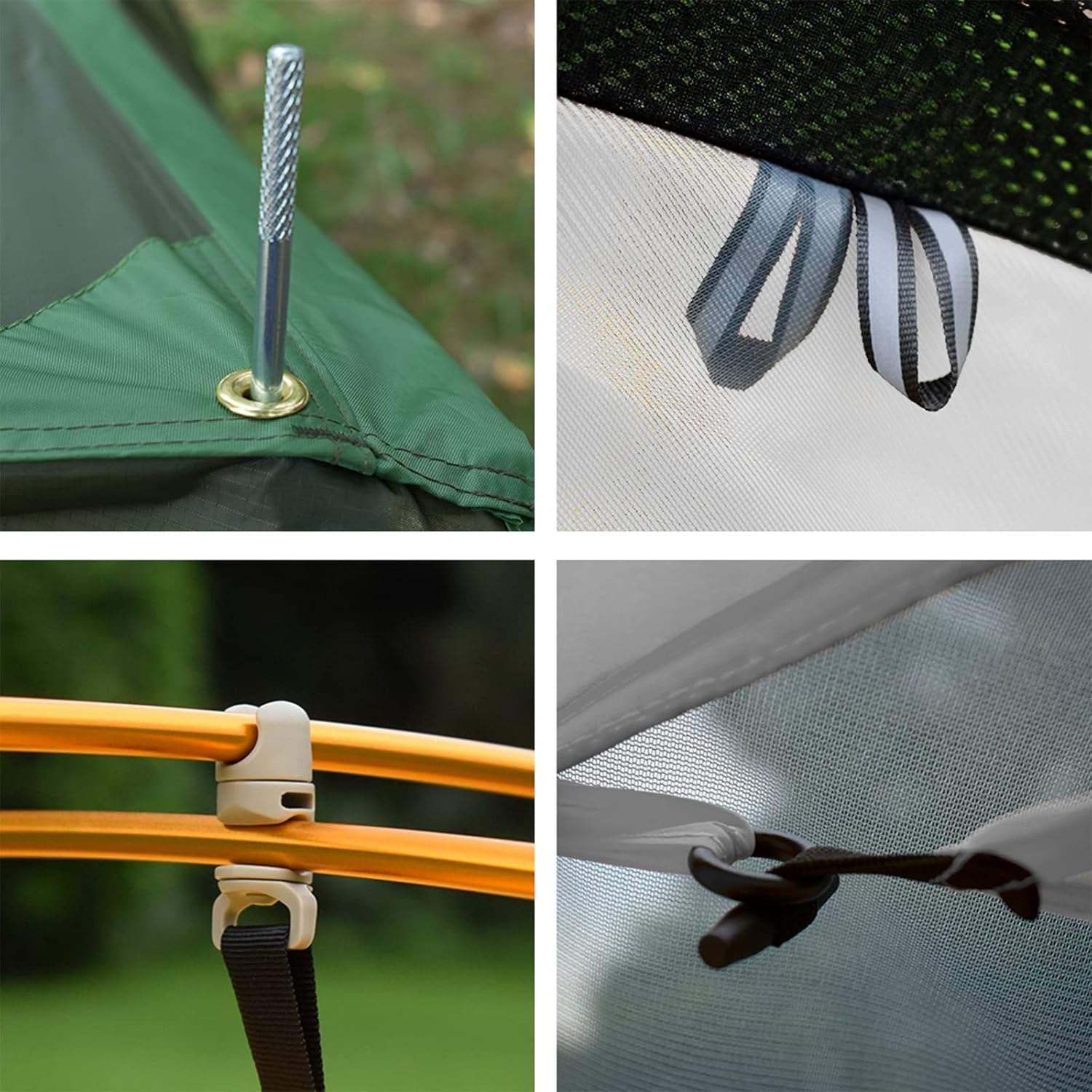 GEERTOP Topload4 4 Person 4 Season Waterproof Camping Tent - Green - GeerTop Outdoor