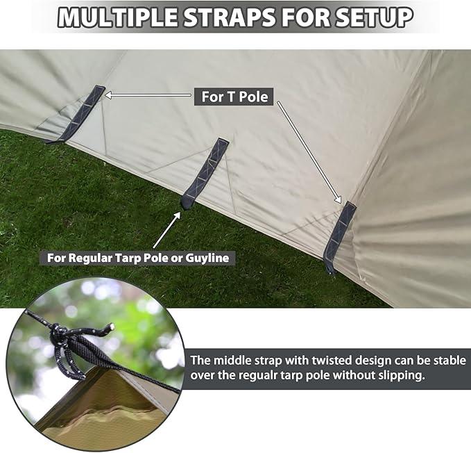 GEERTOP Waterproof Sunshade Canopy Camping Tarp - GeerTop Outdoor