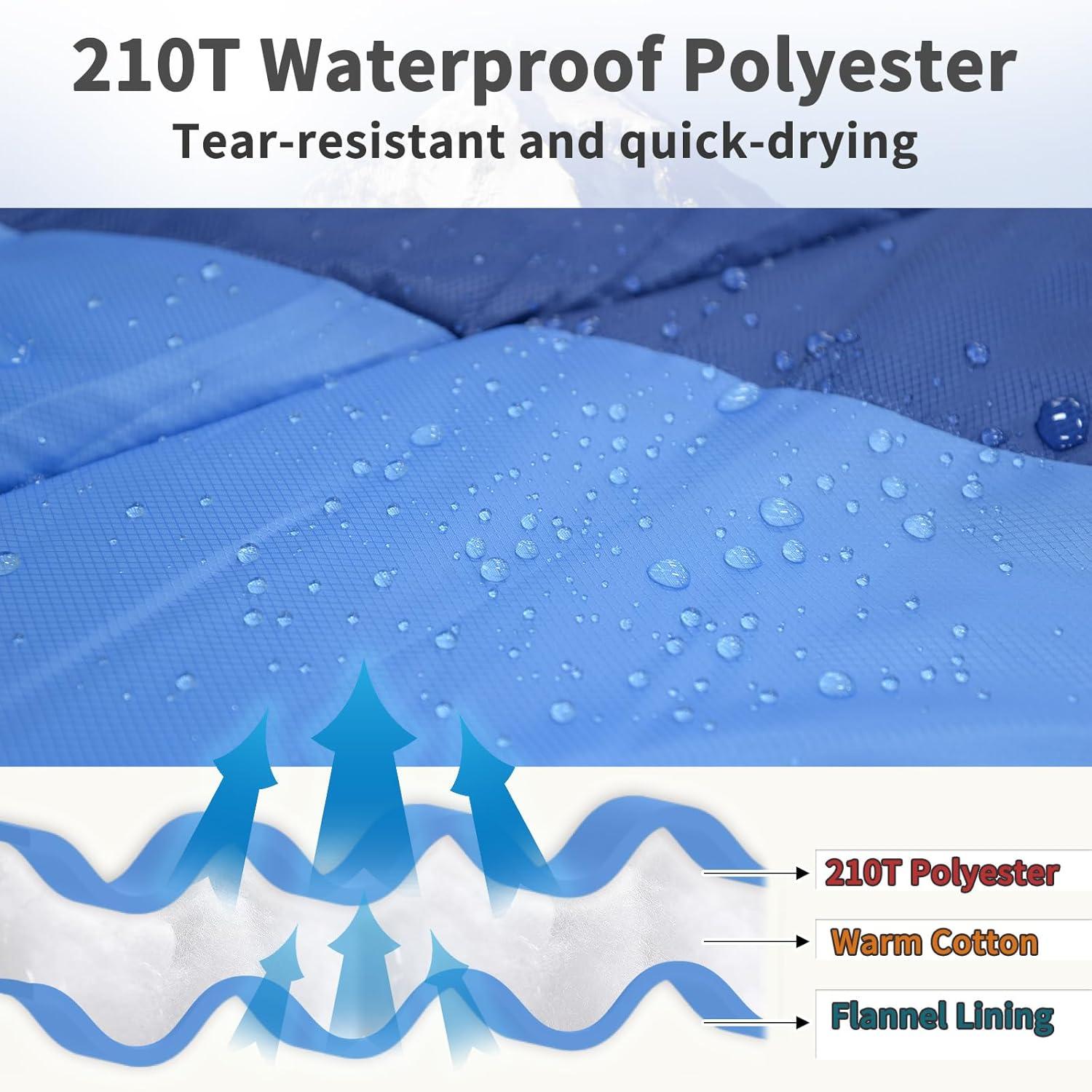 GEERTOP 4 Season Flannel Camping Sleeping Bag - GeerTop Outdoor