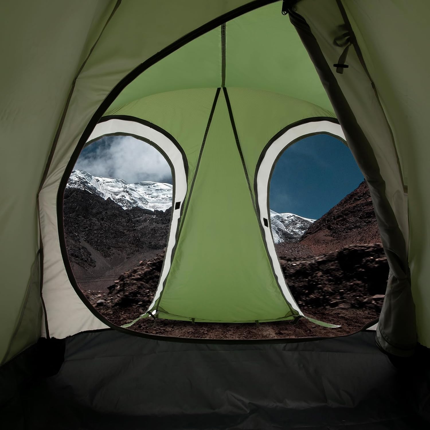 Navigator 2 Person 4 Season Mountaineering Tent - Green