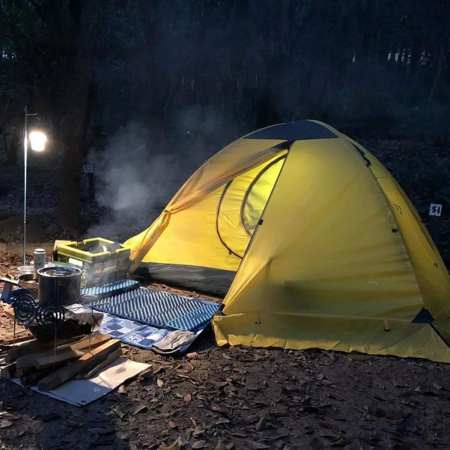 GEERTOP Toproad2 2 Person 4 Season Backpacking Tent - Khaki - GeerTop Outdoor