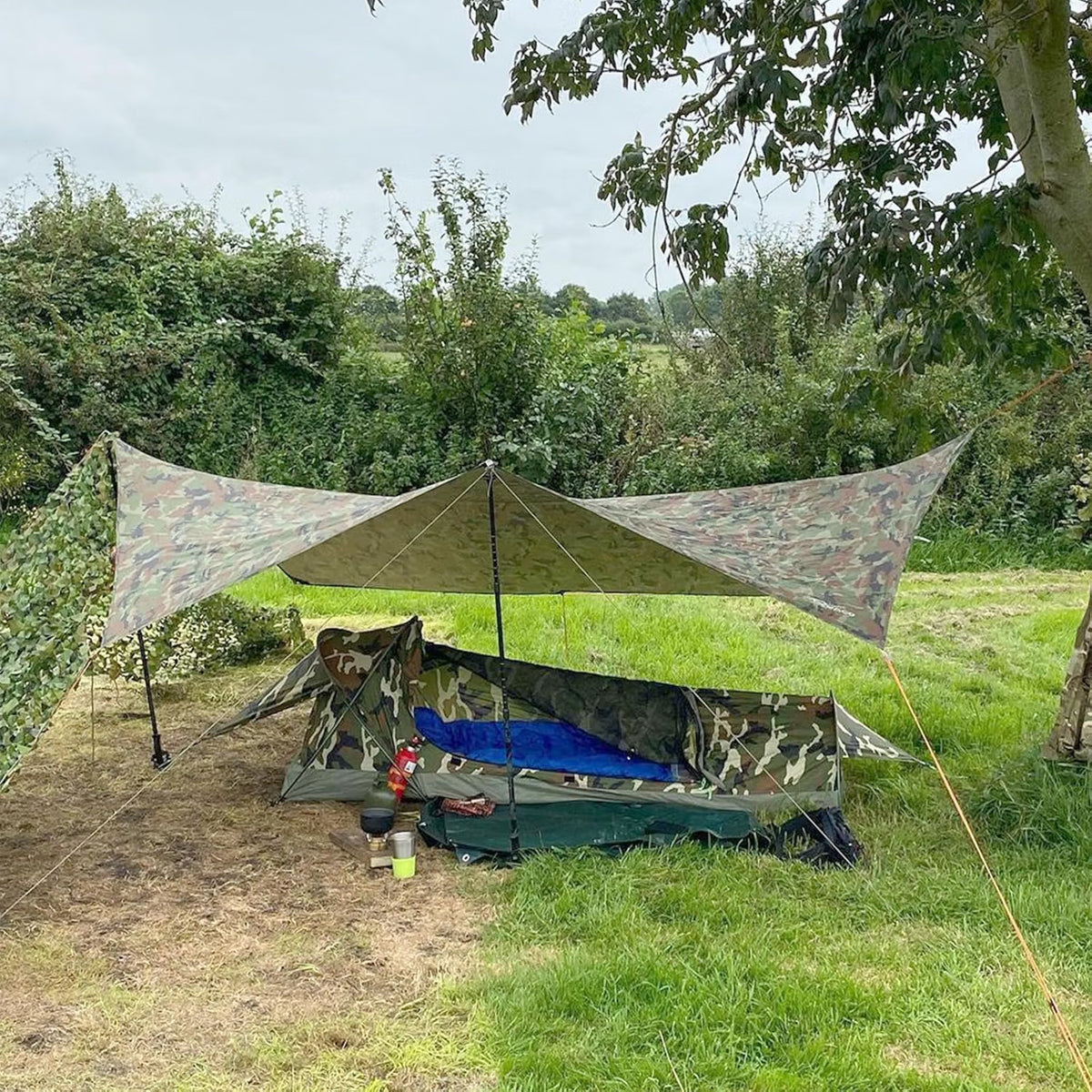 BivyII 1 Person 3 Season Ultralight Backpacking Tent - Camouflage