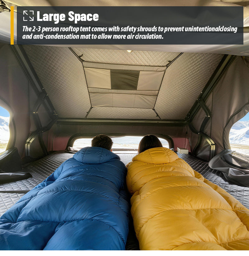 POLAR 2.0 | Aluminum Hard Shell Car Rooftop Tent