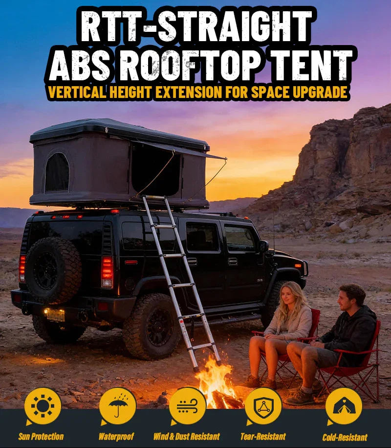 GeerTop Outdoor - HORIZO 1.0 | Geertop 1-2 Person ABS Hard Shell Rooftop Tents