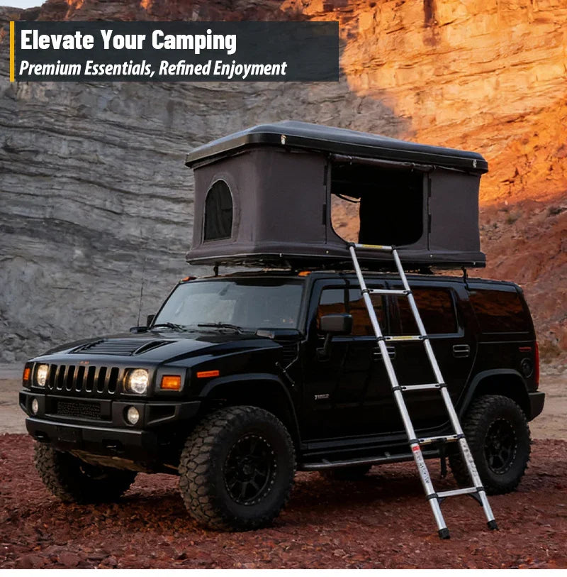 GeerTop Outdoor - HORIZO 1.0 | Geertop 1-2 Person ABS Hard Shell Rooftop Tents