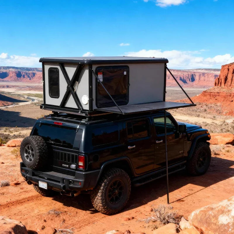 GeerTop Outdoor - QUANTIS | GeerTop Electric Automatic Hard Shell Rooftop Tent (Remote Control)