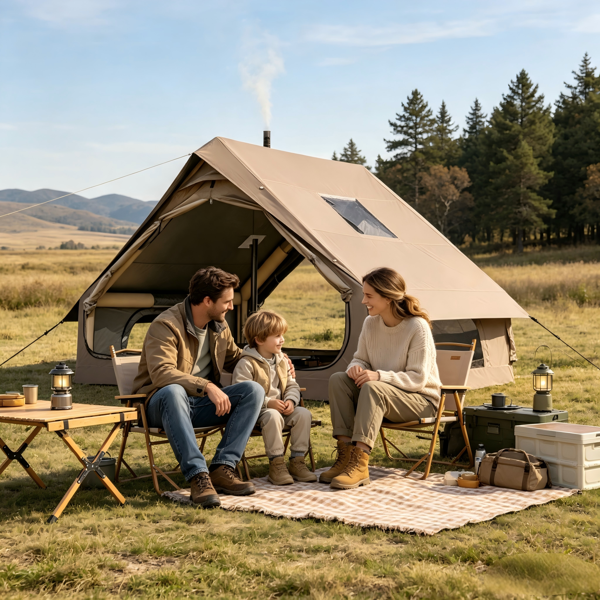 GEERTOP 4-6 Person Inflatable Tent House