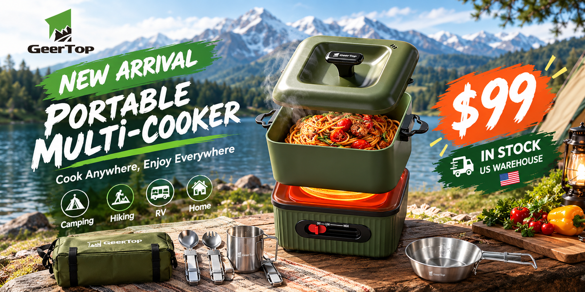 GEERTOP Portable Outdoor HotPot For Cooking