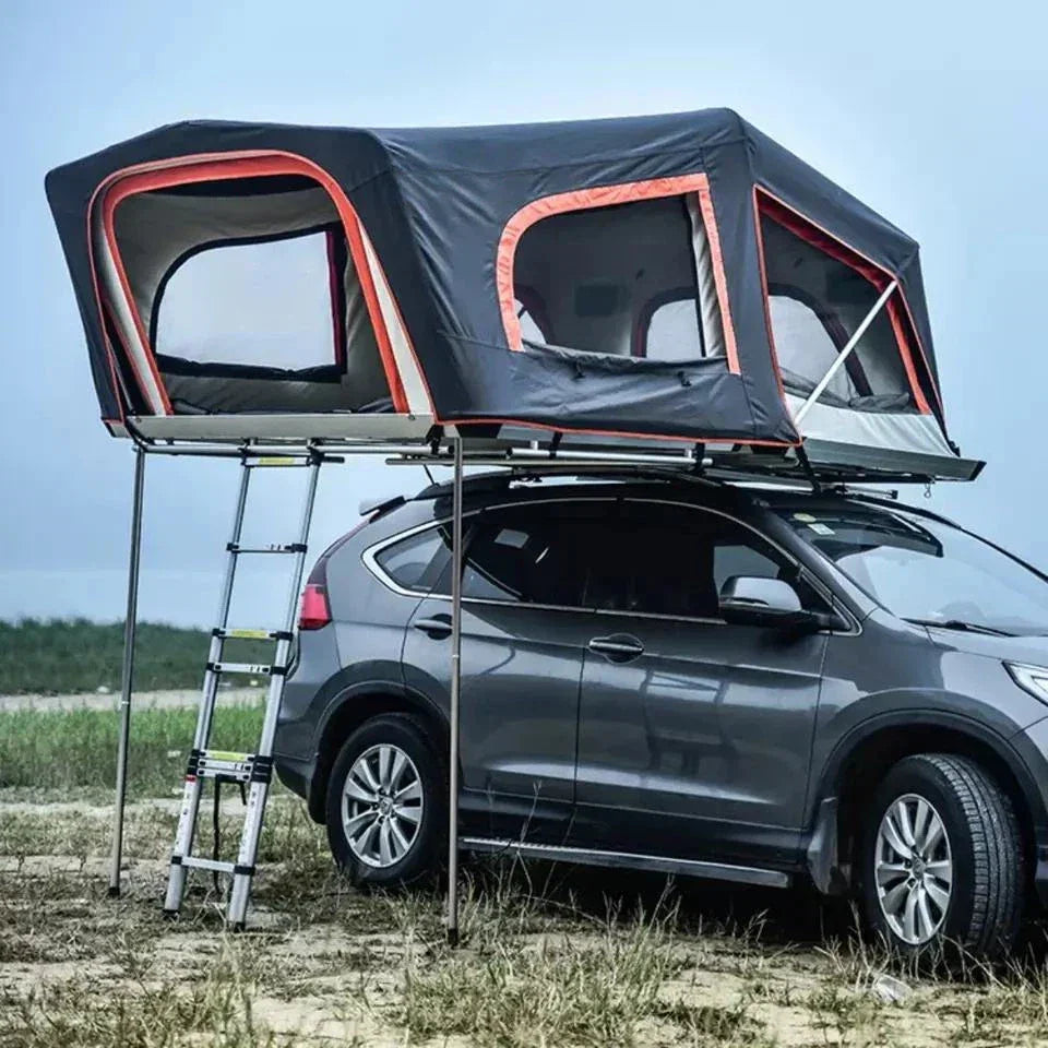 GeerTop Outdoor - BANDIT | GeerTop 3-4 Person Aluminum Hard Shell Rooftop Tent (SUVS / Jeep / Bronco / Trucks)