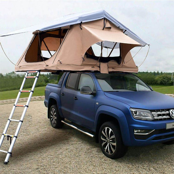 roof top tent for vw transporter GeerTop 2 Person Waterproof Fold Out Soft Shell Rooftop Tent