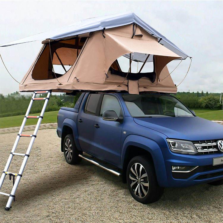 GeerTop Outdoor - BANDI | GeerTop 2 Person Waterproof Fold Out Soft Shell Rooftop Tent