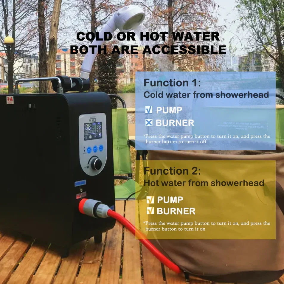 Camping Outdoor Portable Water Heater